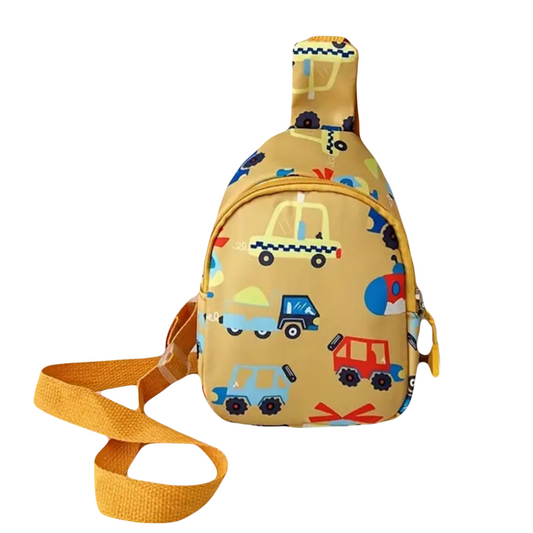 Yellow Transport Cross Body Backpack