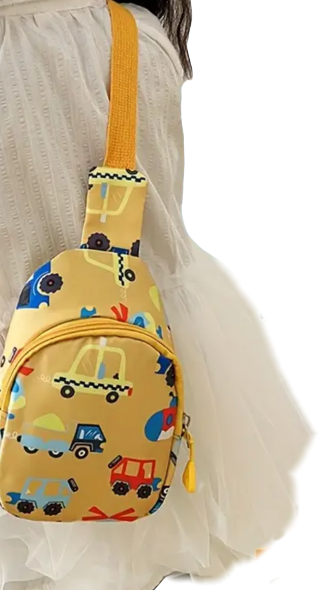 Yellow Transport Cross Body Backpack