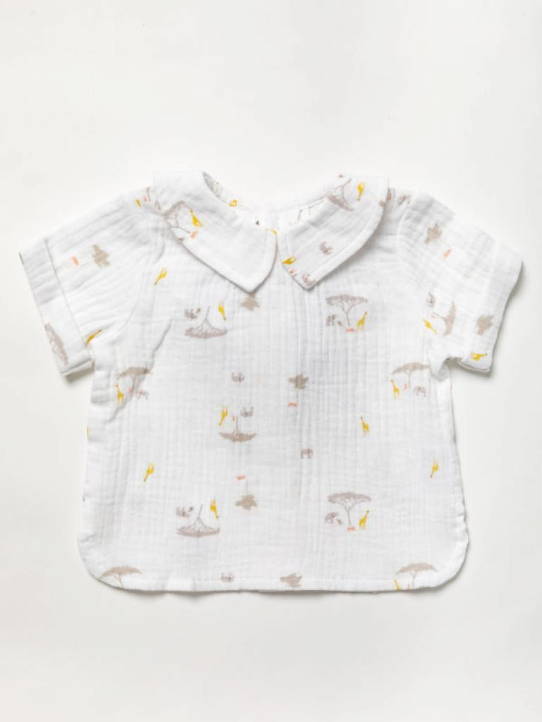Baby Muslin Safari Outfit