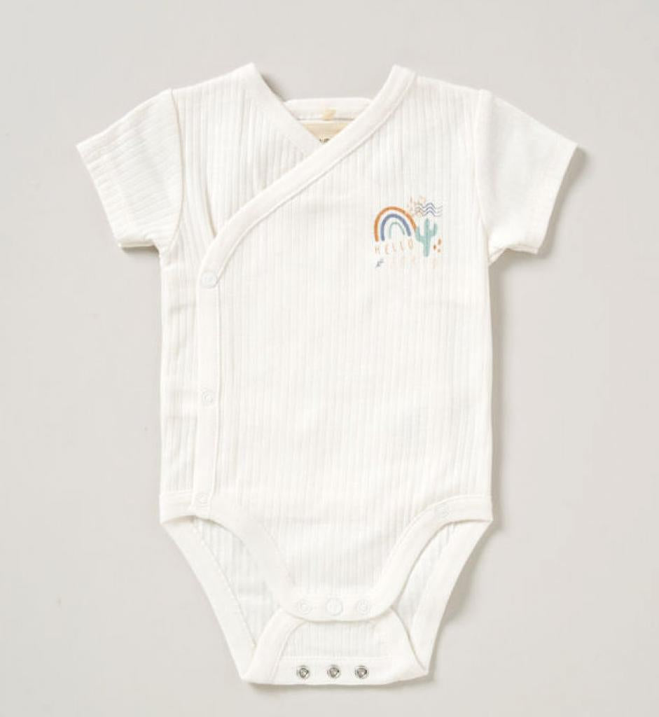 Baby Boys Organic 3 Piece Muslin Outfit