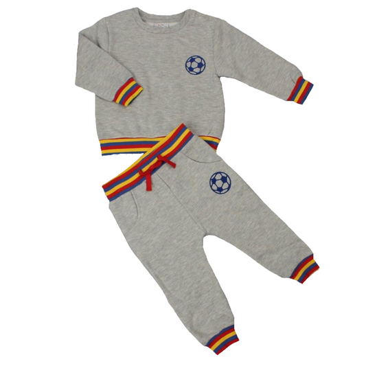 Baby Boys Football Top & Jog Pant Outfit
