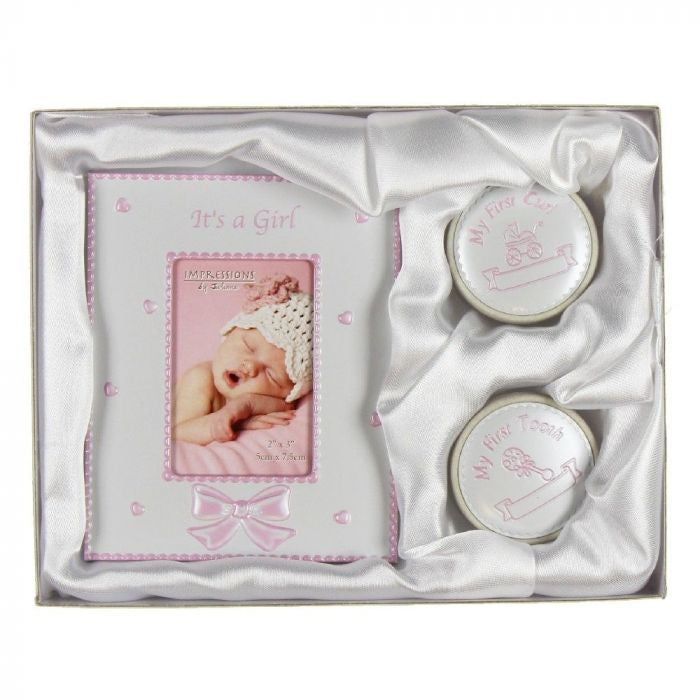 Baby First Tooth & Curl Gift Set
