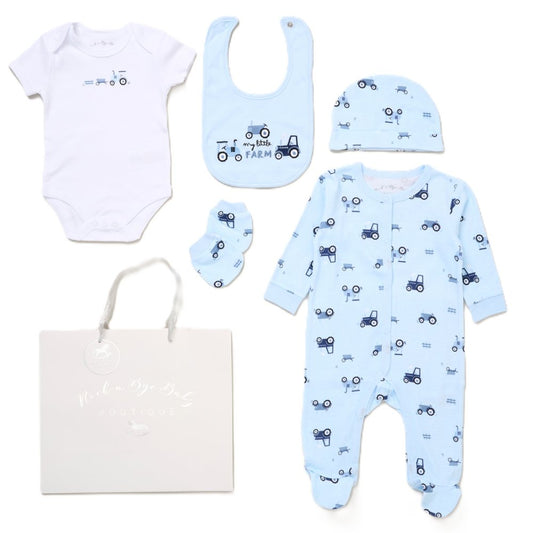 Baby Boys 6 Piece Gift Set