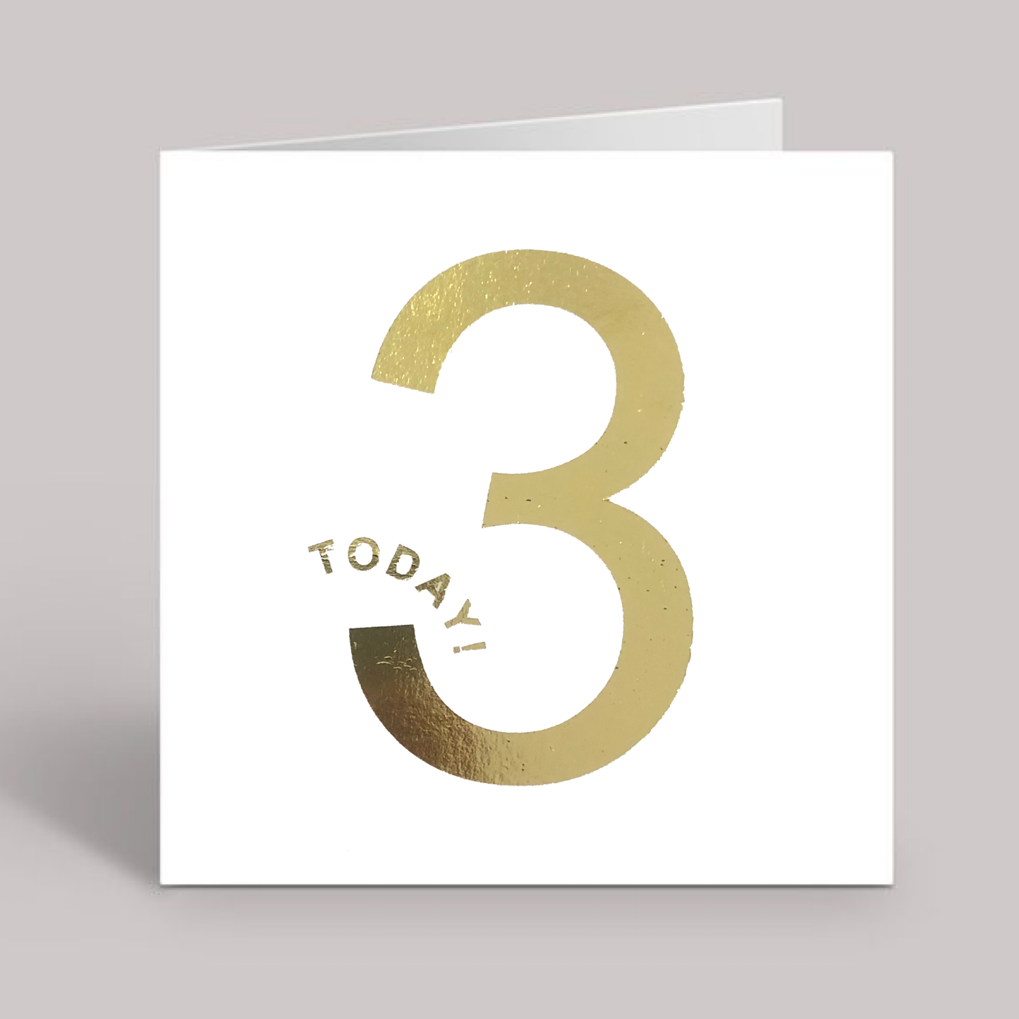 Gold Foil 3 Today! Card