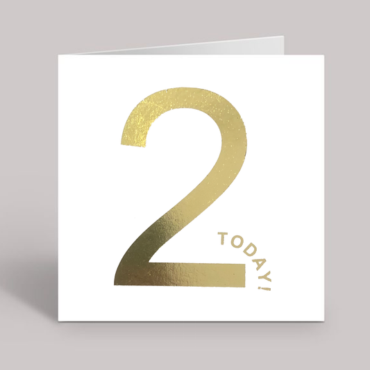 Gold Foil 2 Today! Card