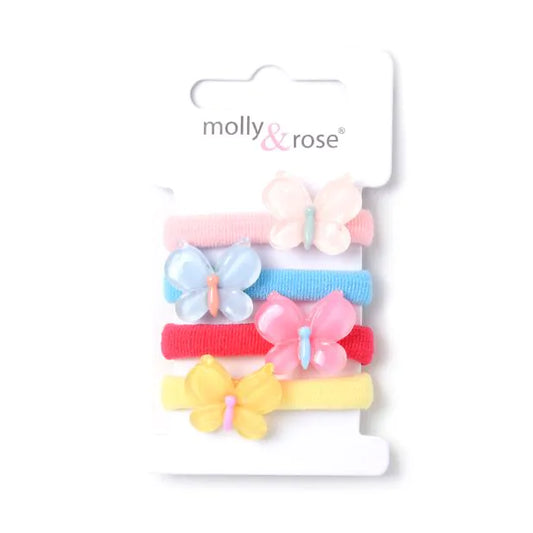 Butterfly Jersey Hair Elastics