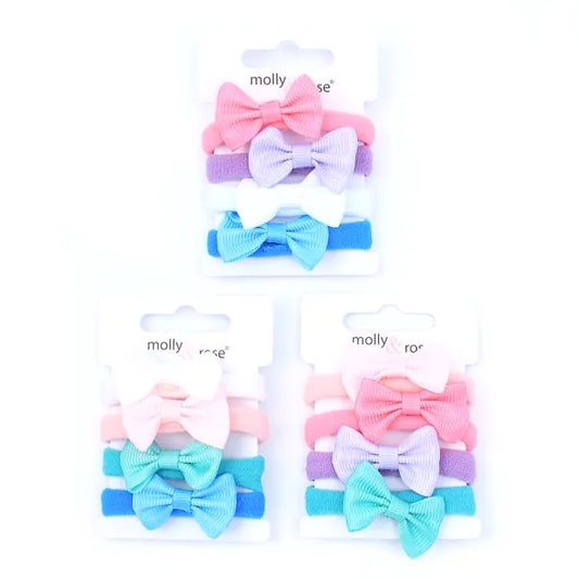 Bow Jersey Hair Elastics