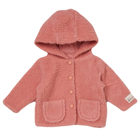 Baby Girls Sherpa Hooded Jacket