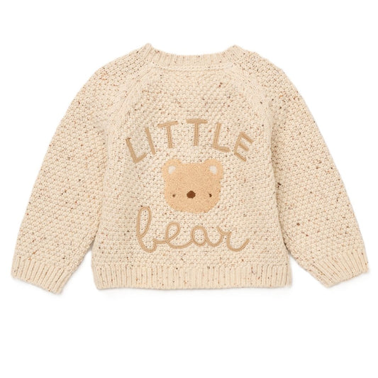 Baby Boys Cotton Knit Cardigan with Embroidery