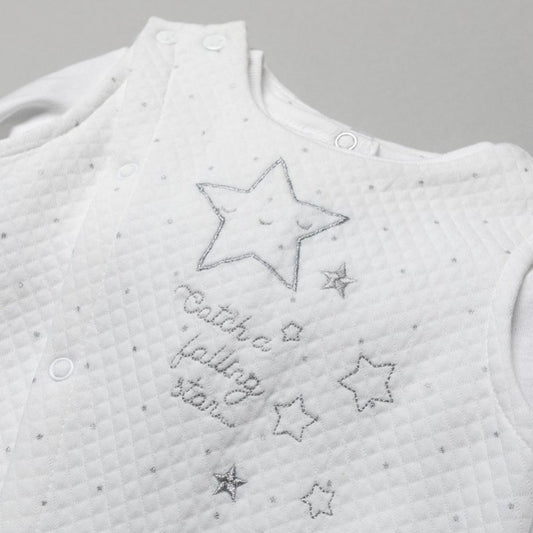Baby Quilted Star Dungaree Outfit