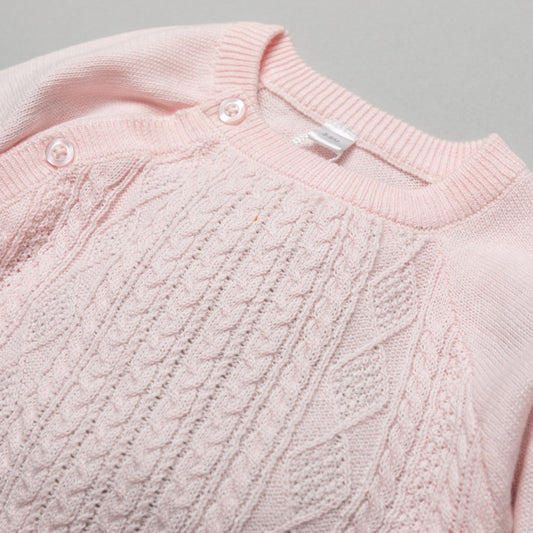 Baby Girls 3 Piece Knitted Outfit