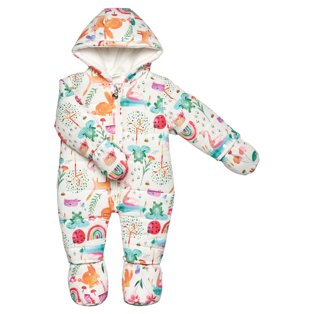 Baby girl hot sale snowsuit