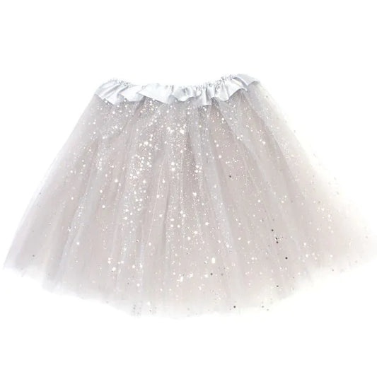 Silver Glitter Tutu