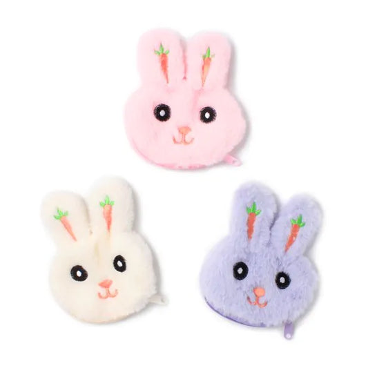 Bunny Face Purse With Zip