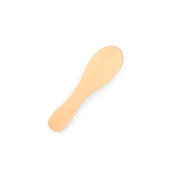 Wooden Baby Brush With Wool Bristles