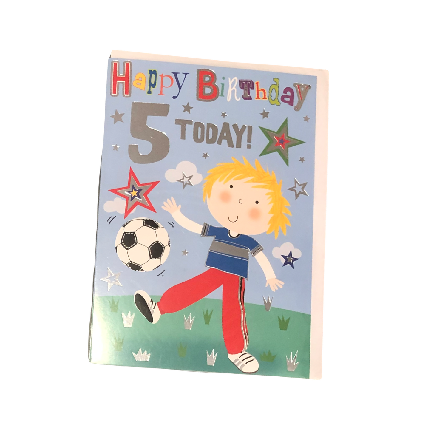Happy Birthday 5 Today Card