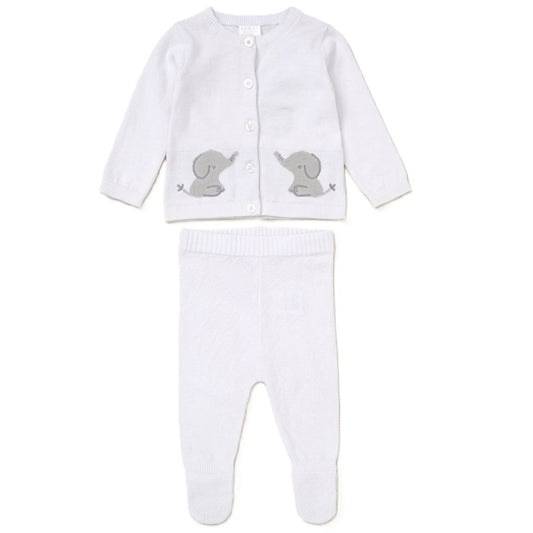 Baby Elephant Knitted Outfit
