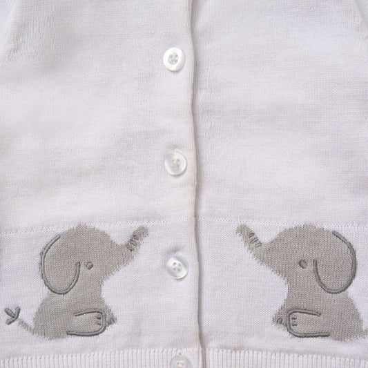 Baby Elephant Knitted Outfit