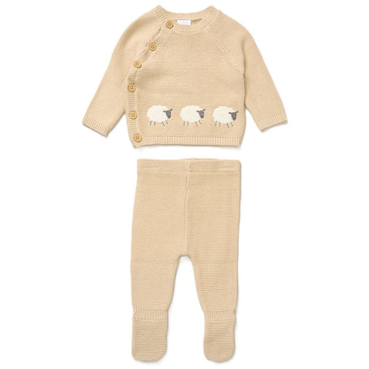 Baby Sheep Knitted Outfit