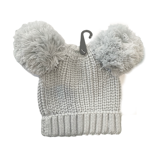 Baby Double Pom Pom Hat