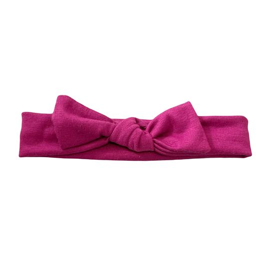 Plum Jersey Headband