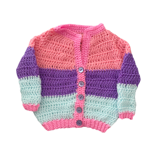 Hand Crocheted Cardigan