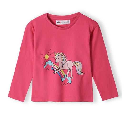 Girls Unicorn Long Sleeve T-shirt
