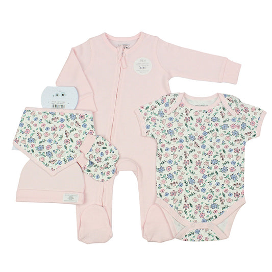 Baby Girls Floral Gift Set