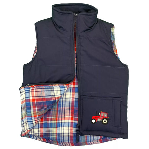 Baby Boys Tractor Gilet