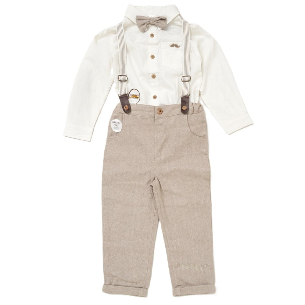 Baby Boys Bow Tie Outfit