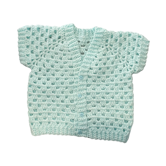 Hand Crocheted Waistcoat