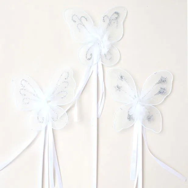White Butterfly Wand