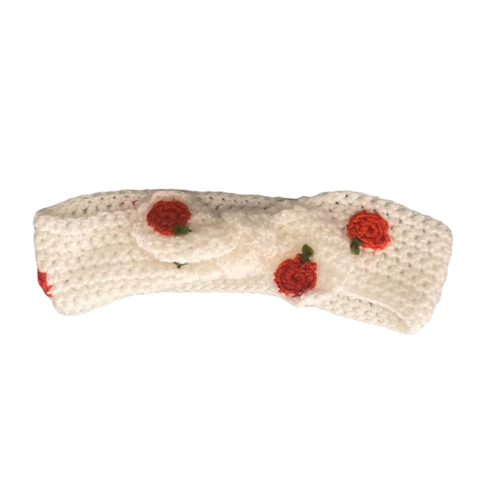 Hand Crocheted Pumpkin Headband