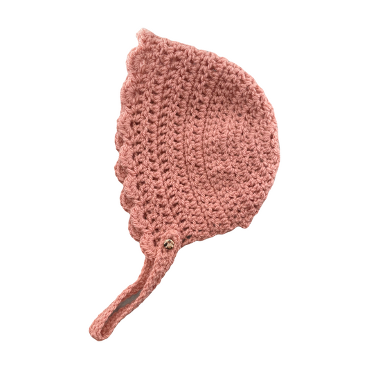 Hand Crocheted Bonnet
