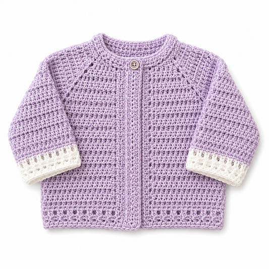 Hand Crocheted Cardigan