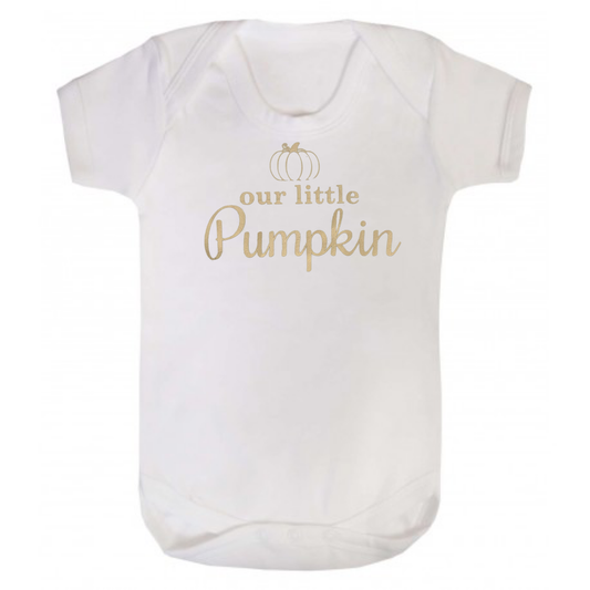 Baby Our Little Pumpkin Bodsuit