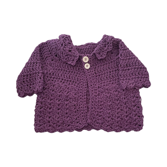 Hand Crocheted Cardigan