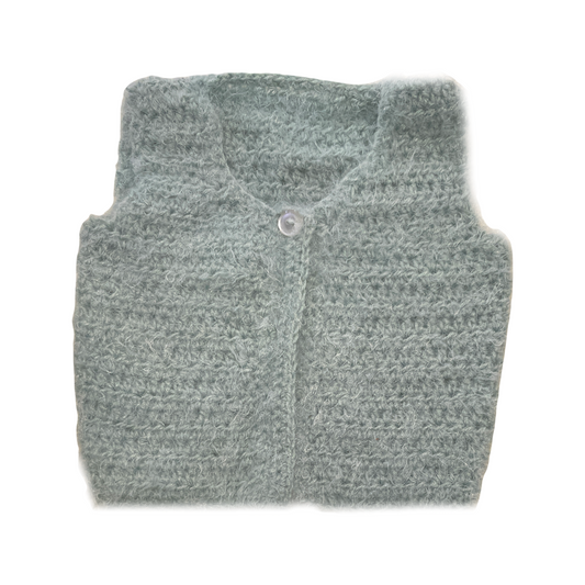 Hand Crocheted Waistcoat