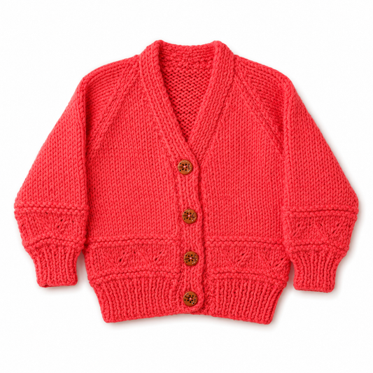Hand Knitted Cardigan
