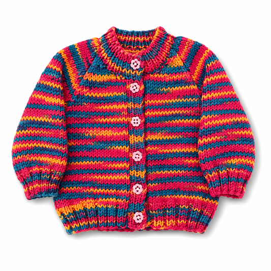 Hand Knitted Cardigan