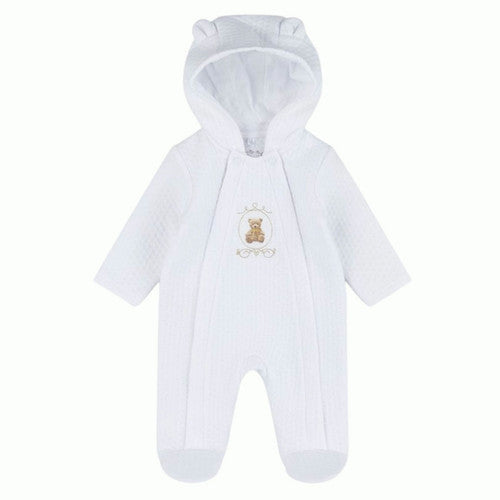 Baby Teddy Quilted Pram Suit