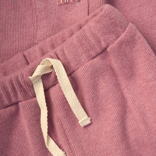Girls Ribbed Lounge Outfit