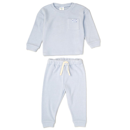 Baby Boys Ribbed Lounge Outfit