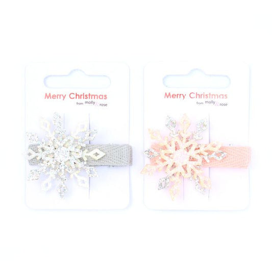 Snowflake Hair Clip