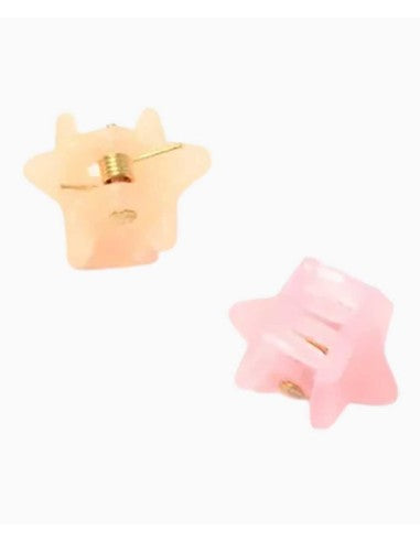 Set of 6 Mini Star Hair Clamps