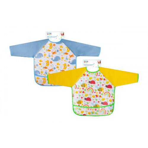 Wipe Down Coverall Bib with Sleeves