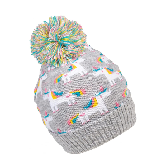 Unicorn Bobble Hat