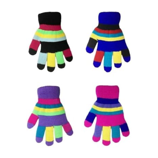 Stripe Magic Gloves