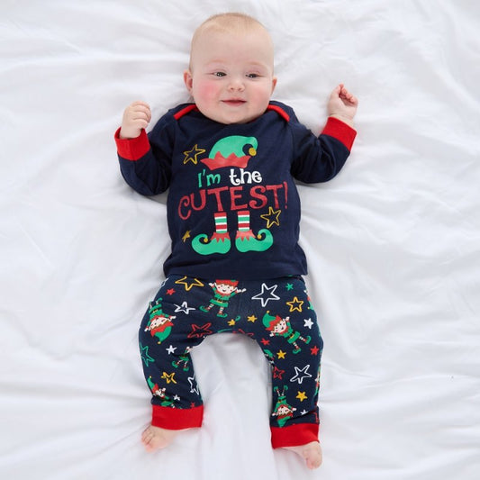 Baby Christmas Elf Pyjamas