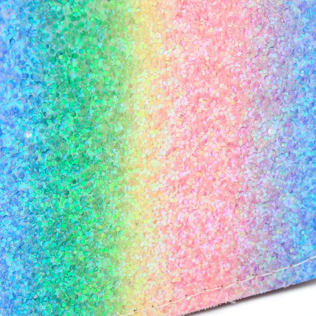 Rainbow Glitter Saddle Bag